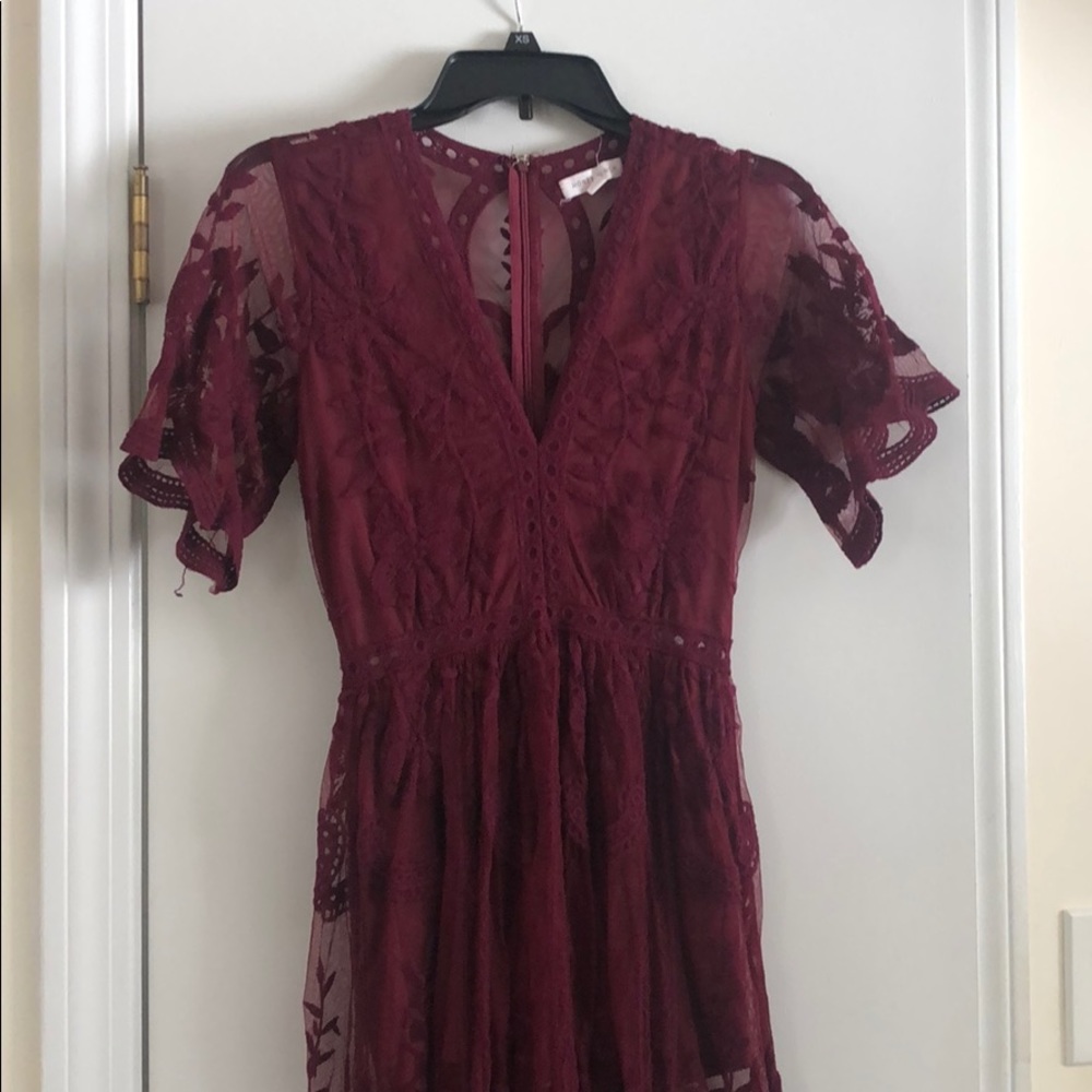 Boho Honey Punch dress